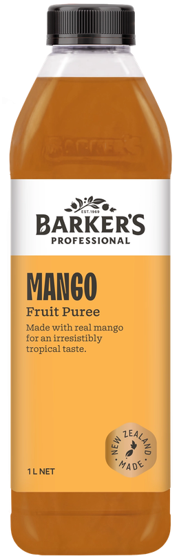 Barker's Professional Mango Fruit Puree 1L