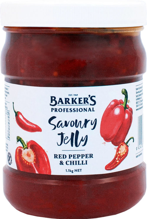 Barker's Professional Red Pepper & Chilli Savoury Jelly 1.1kg
