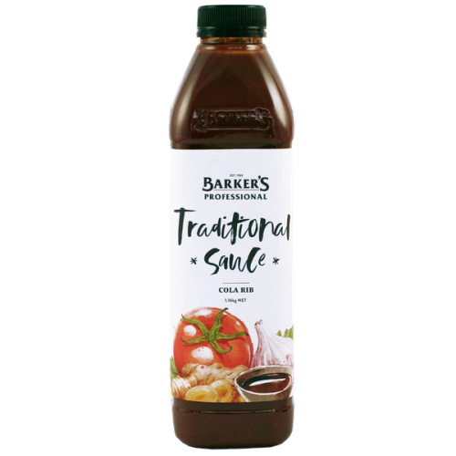 Barker's Professional Cola Rib Traditional Sauce 1.16kg