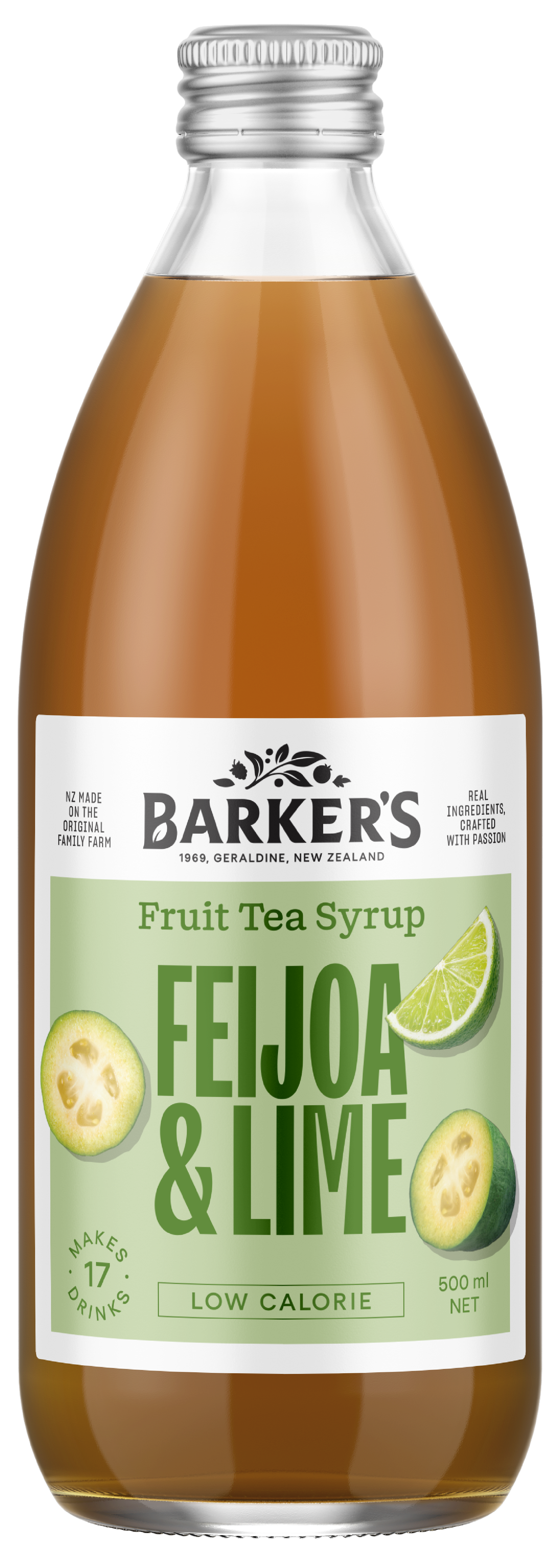 Feijoa & Lime Fruit Tea Syrup