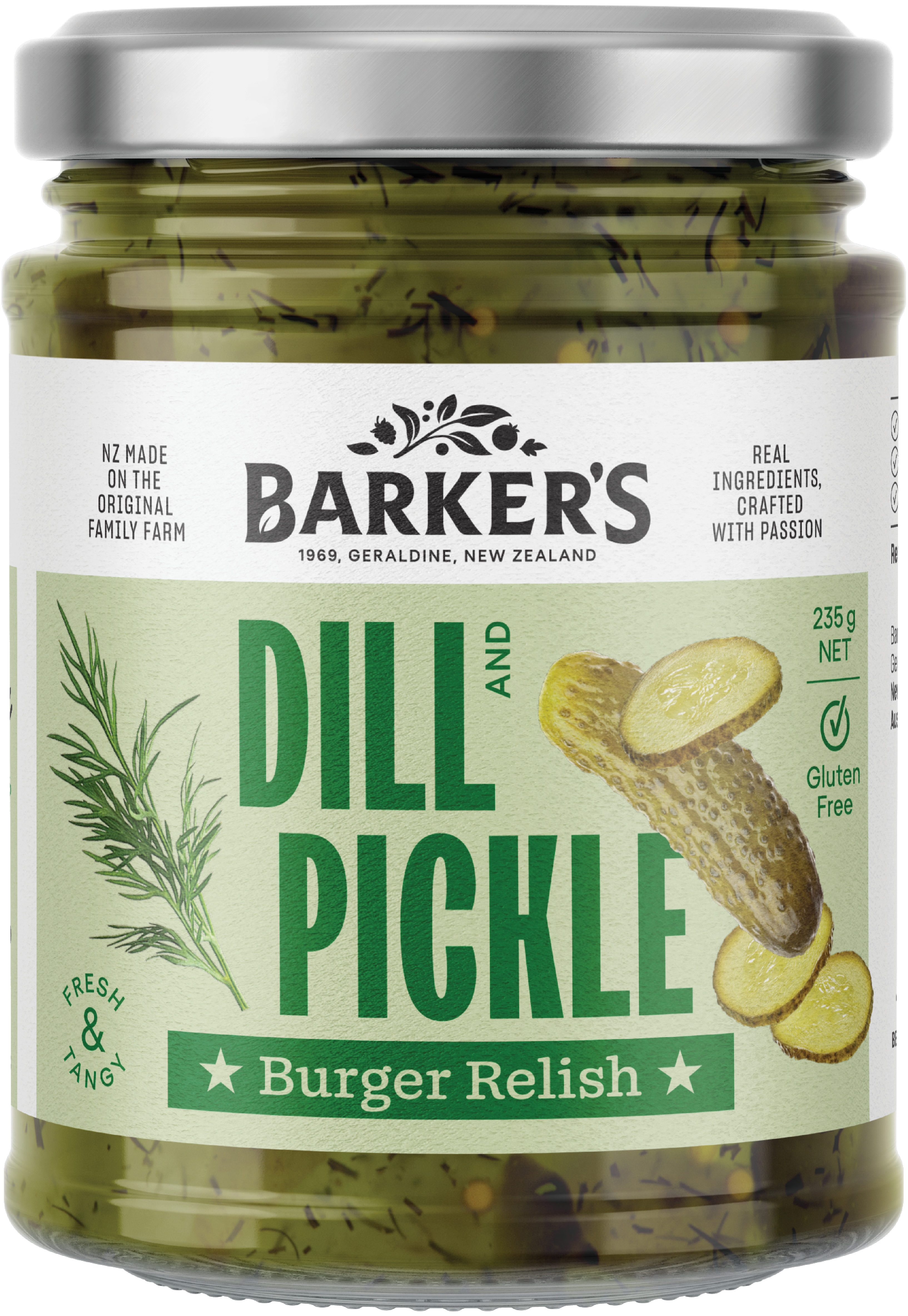 Dill & Pickle Burger Relish 235g