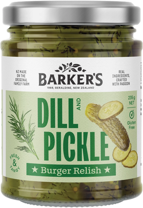 Dill & Pickle Burger Relish 235g