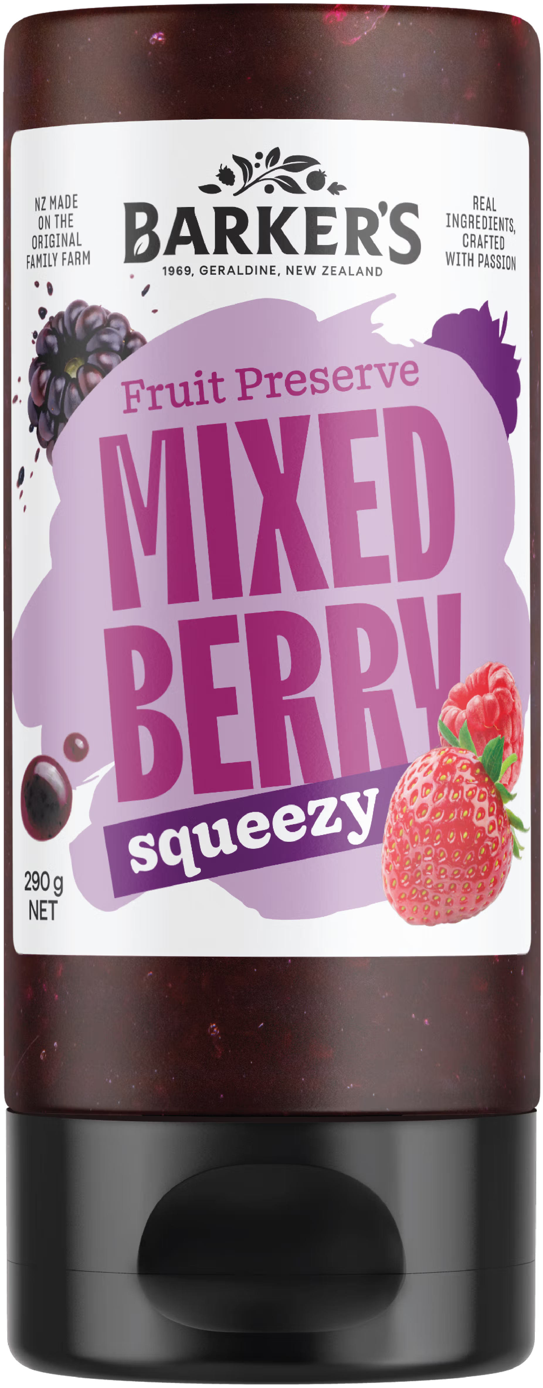 Mixed Berry Squeezy Fruit Preserve