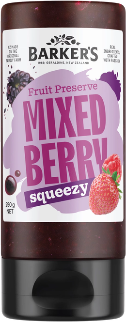 Mixed Berry Squeezy Fruit Preserve