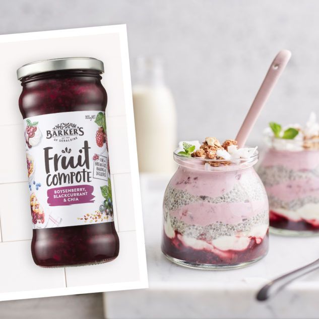 Layered Chia Pudding | Recipe | Barker's of Geraldine