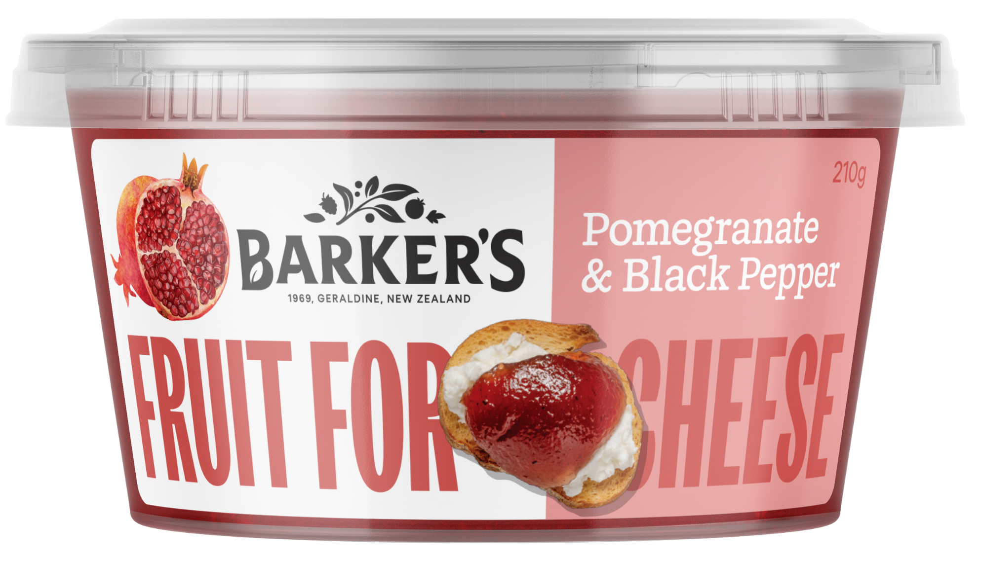 Pomegranate & Black Pepper Fruit for Cheese 210g