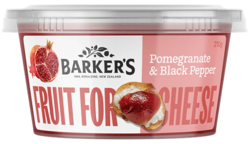 Pomegranate & Black Pepper Fruit for Cheese 210g