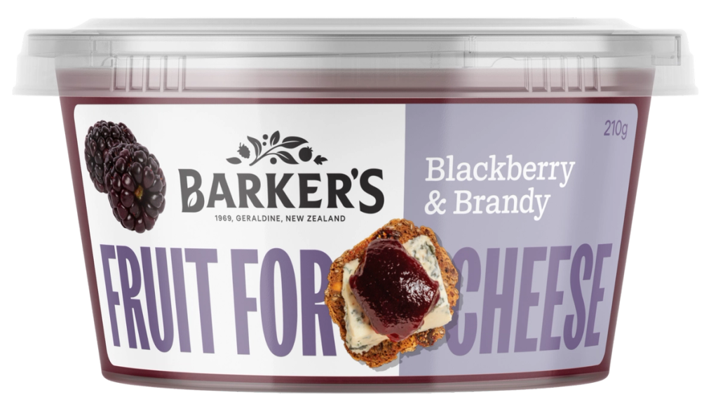 Blackberry & Brandy Fruit For Cheese Shop Barker's of Geraldine
