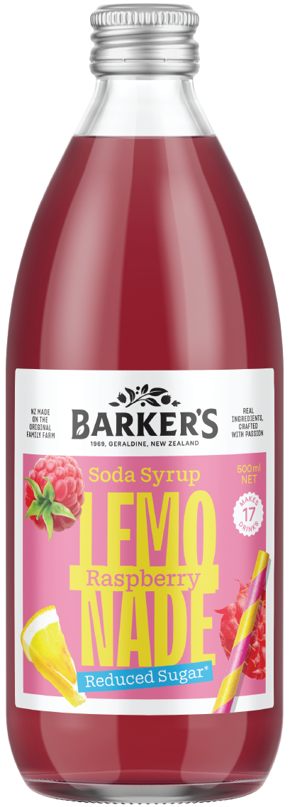 Raspberry Lemonade Soda Syrup 500ml