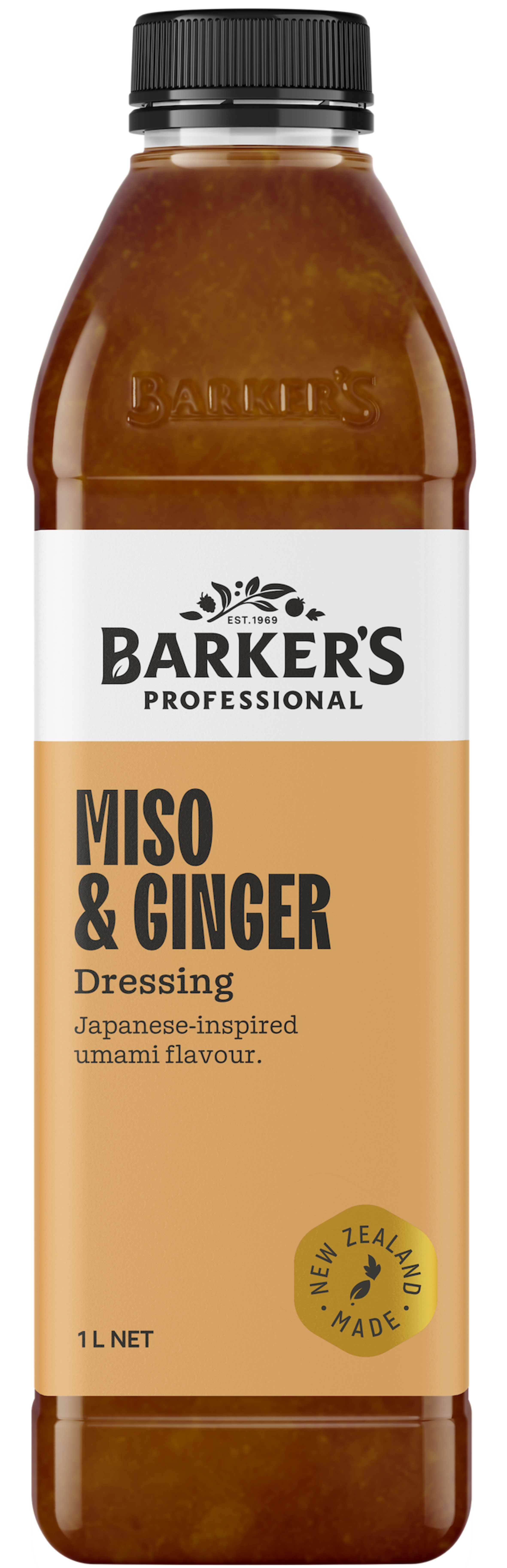 Barker's Professional Miso & Ginger Dressing 1L