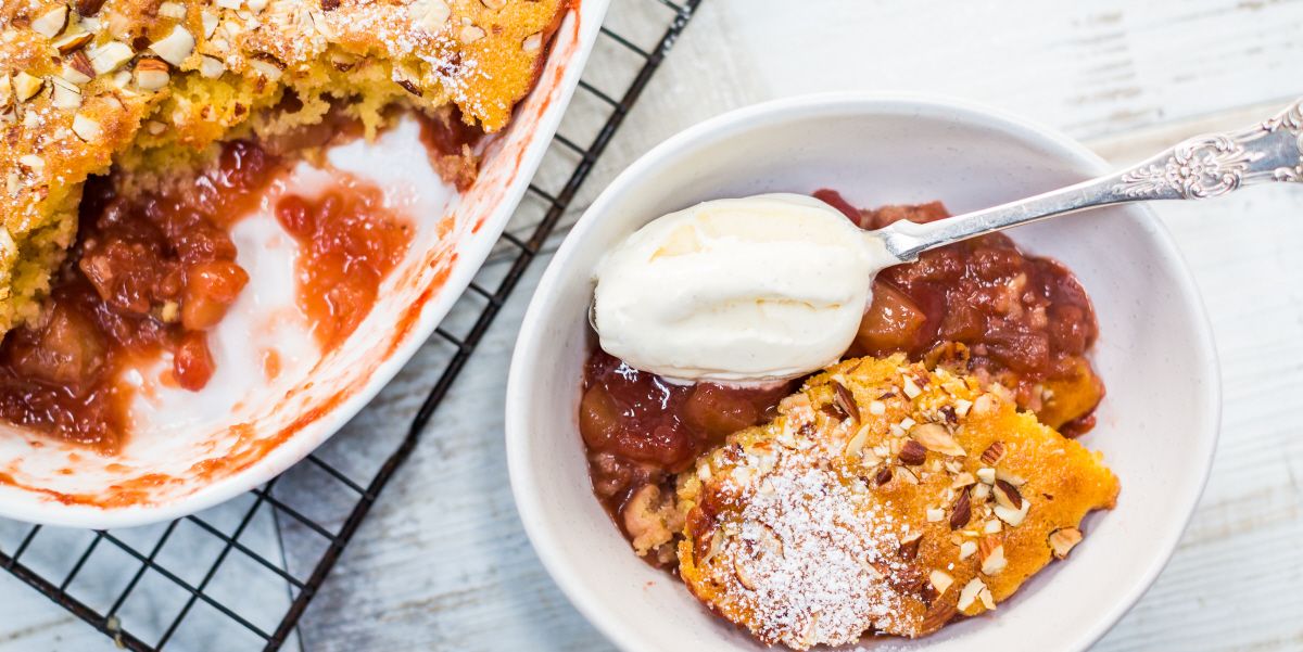 Apple Rhubarb Sponge Pudding | Recipe | Barker's of Geraldine