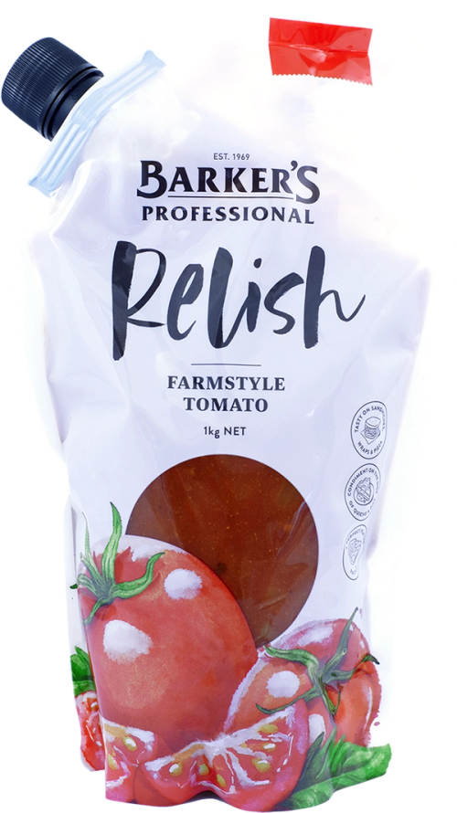 Barker's Professional Farmstyle Tomato Relish 1kg