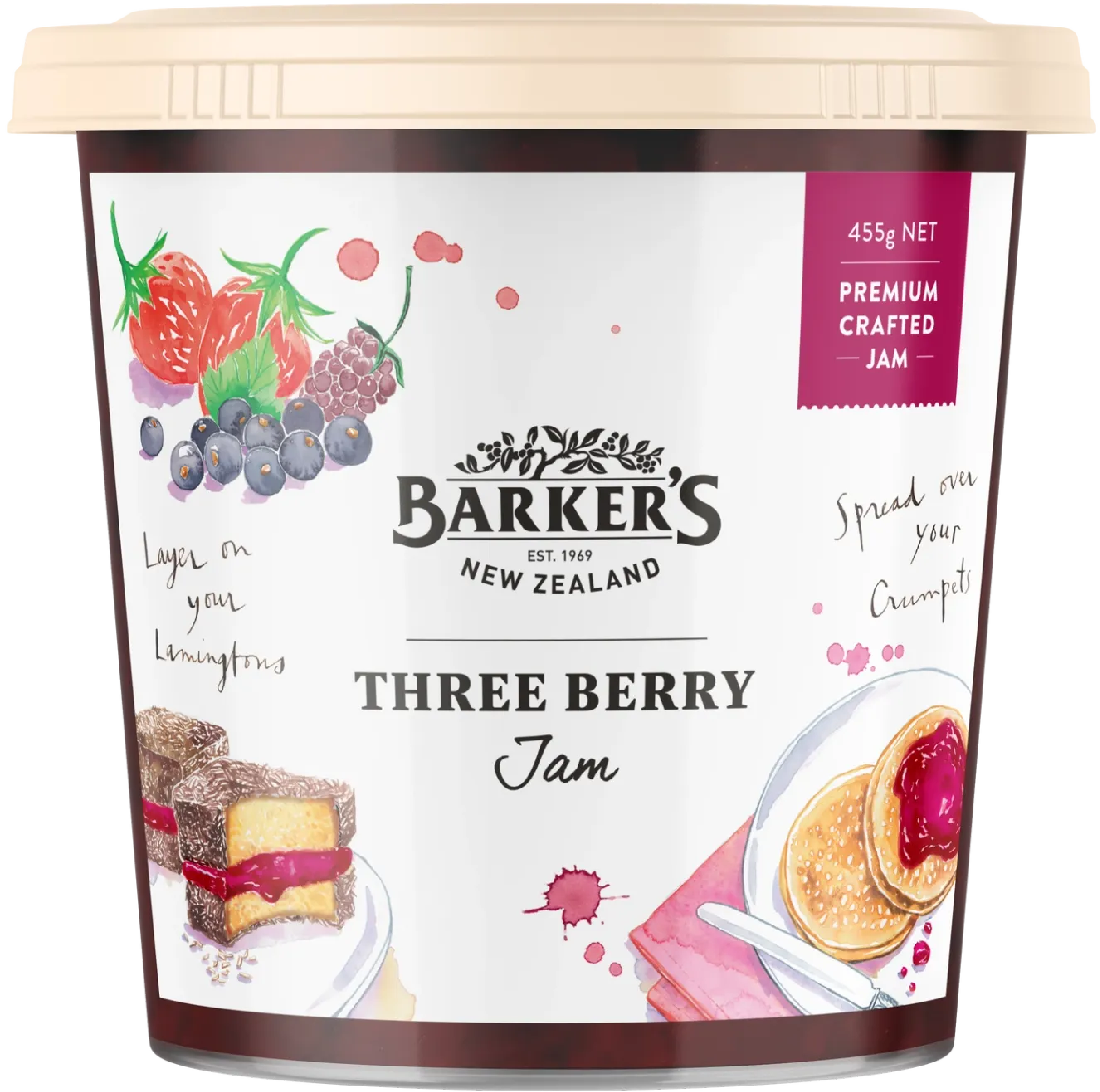 Three Berry Jam