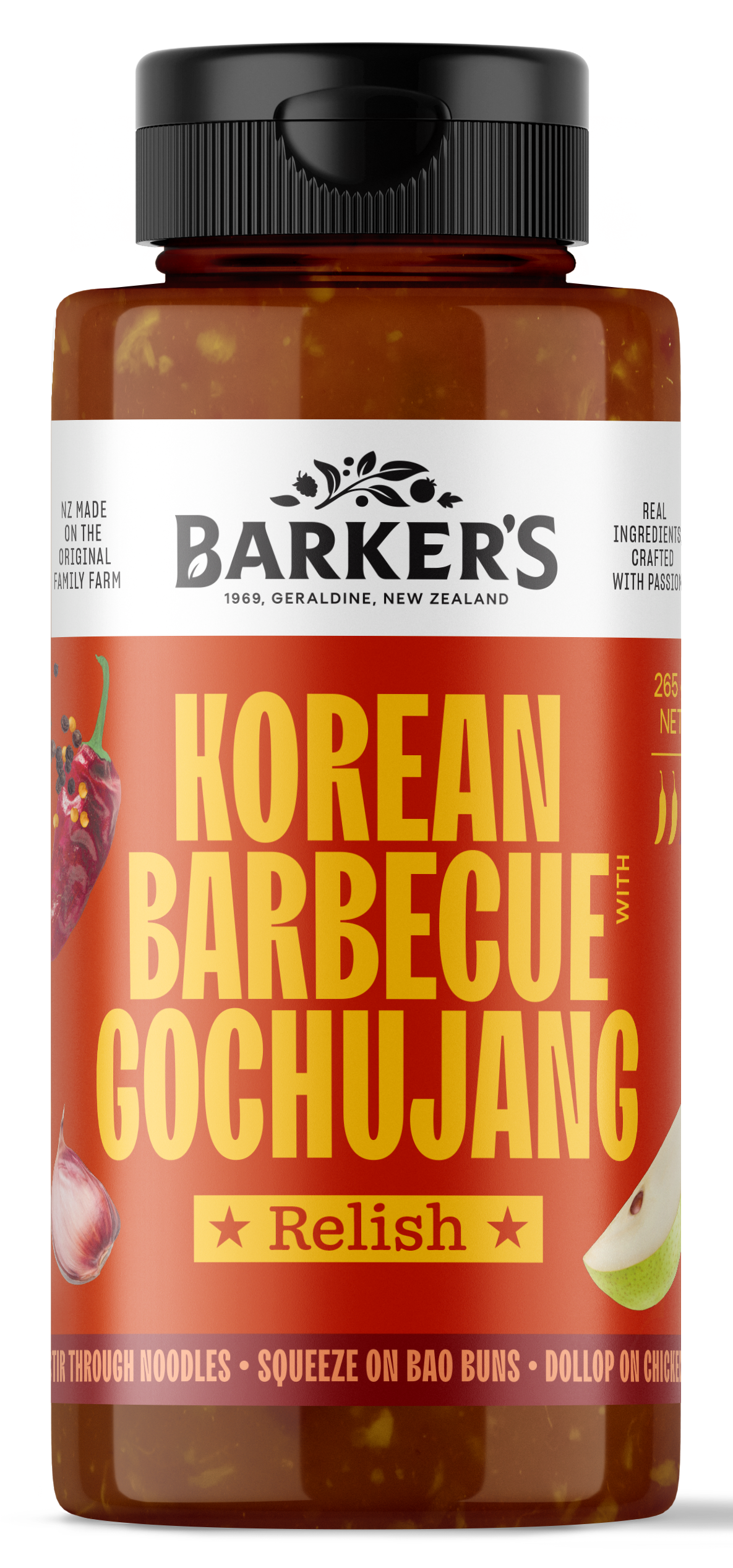 Korean Barbecue with Gochujang Squeezy Relish