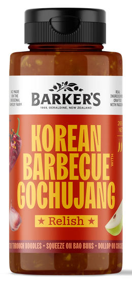 Korean Barbecue with Gochujang Squeezy Relish