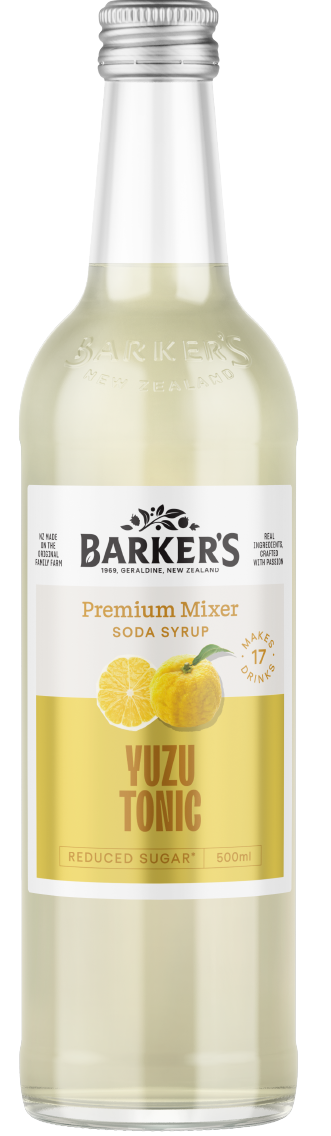 Yuzu Tonic Premium Mixer Soda Syrup 500ml