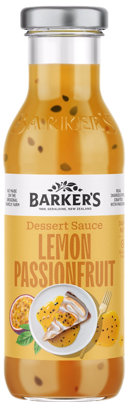 Lemon Passionfruit Dessert Sauce 345g
