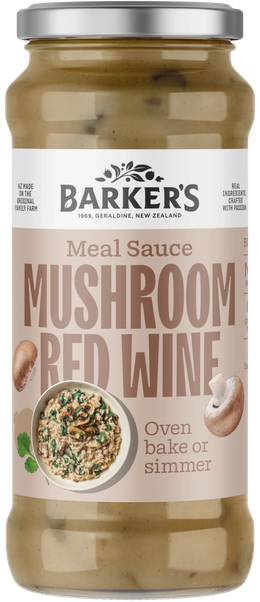 Mushroom Red Wine Meal Sauce