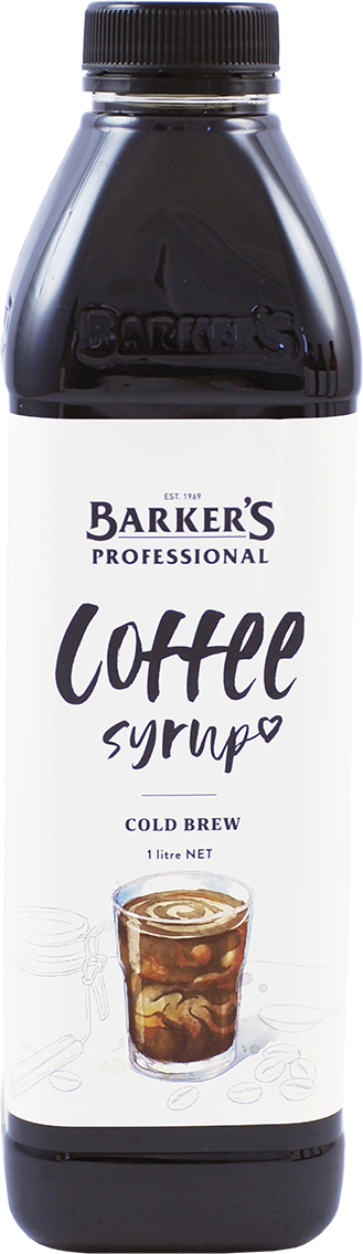 Barker's Professional Cold Brew Coffee Syrup 1L