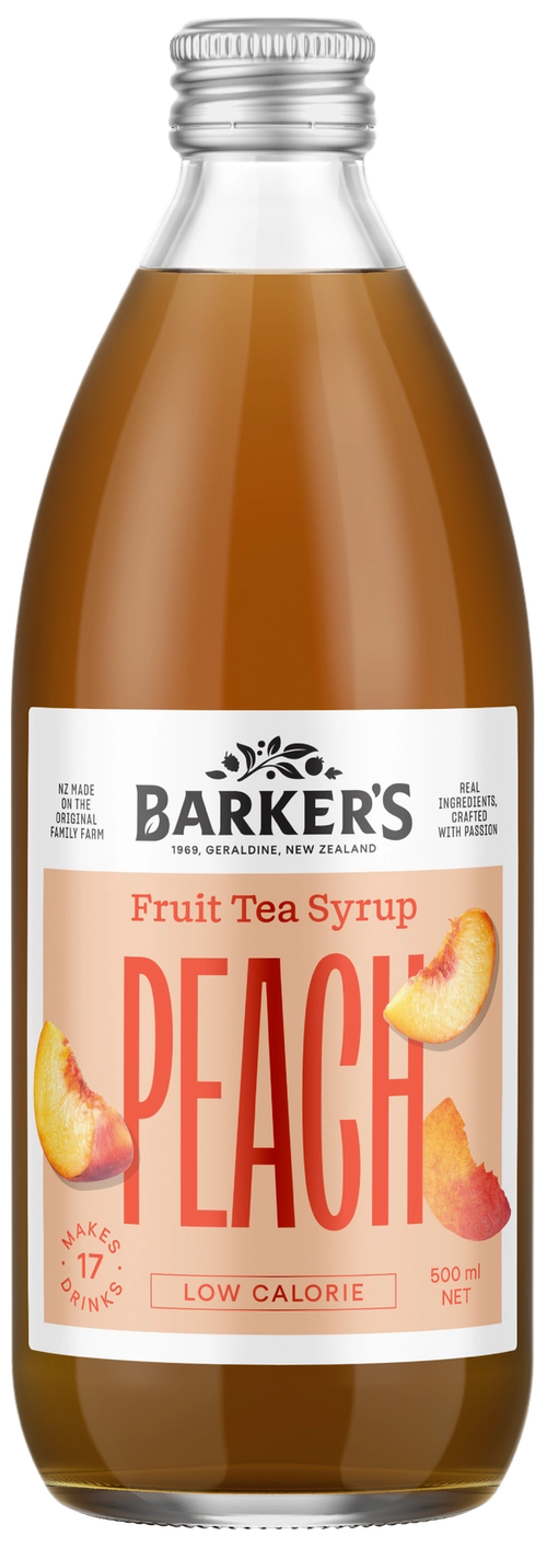 Peach Fruit Tea Syrup