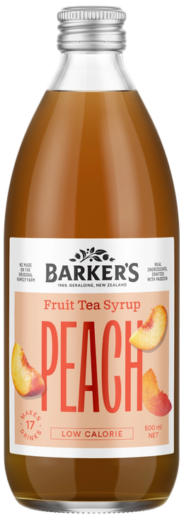 Peach Fruit Tea Syrup