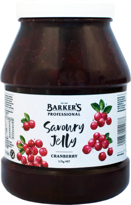 Barker's Professional Cranberry Savoury Jelly 2.7kg