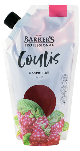 Barker's Professional Raspberry Coulis 1kg