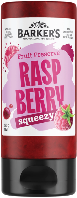 Raspberry Squeezy Fruit Preserve 290g