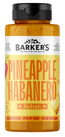 Pineapple & Habanero Squeezy Relish