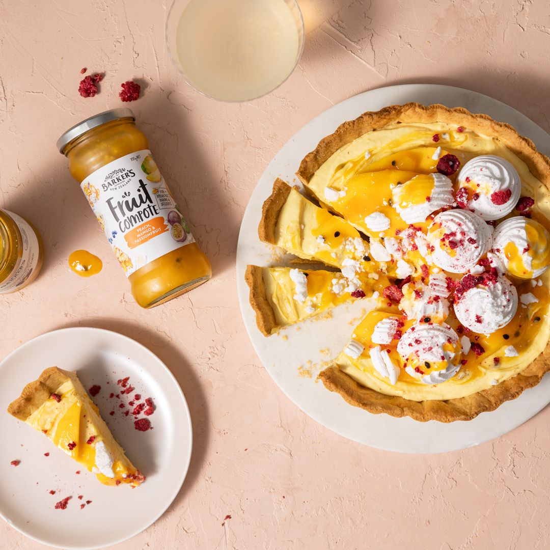 Tropical Cheesecake Pie | Recipe | Barker's of Geraldine