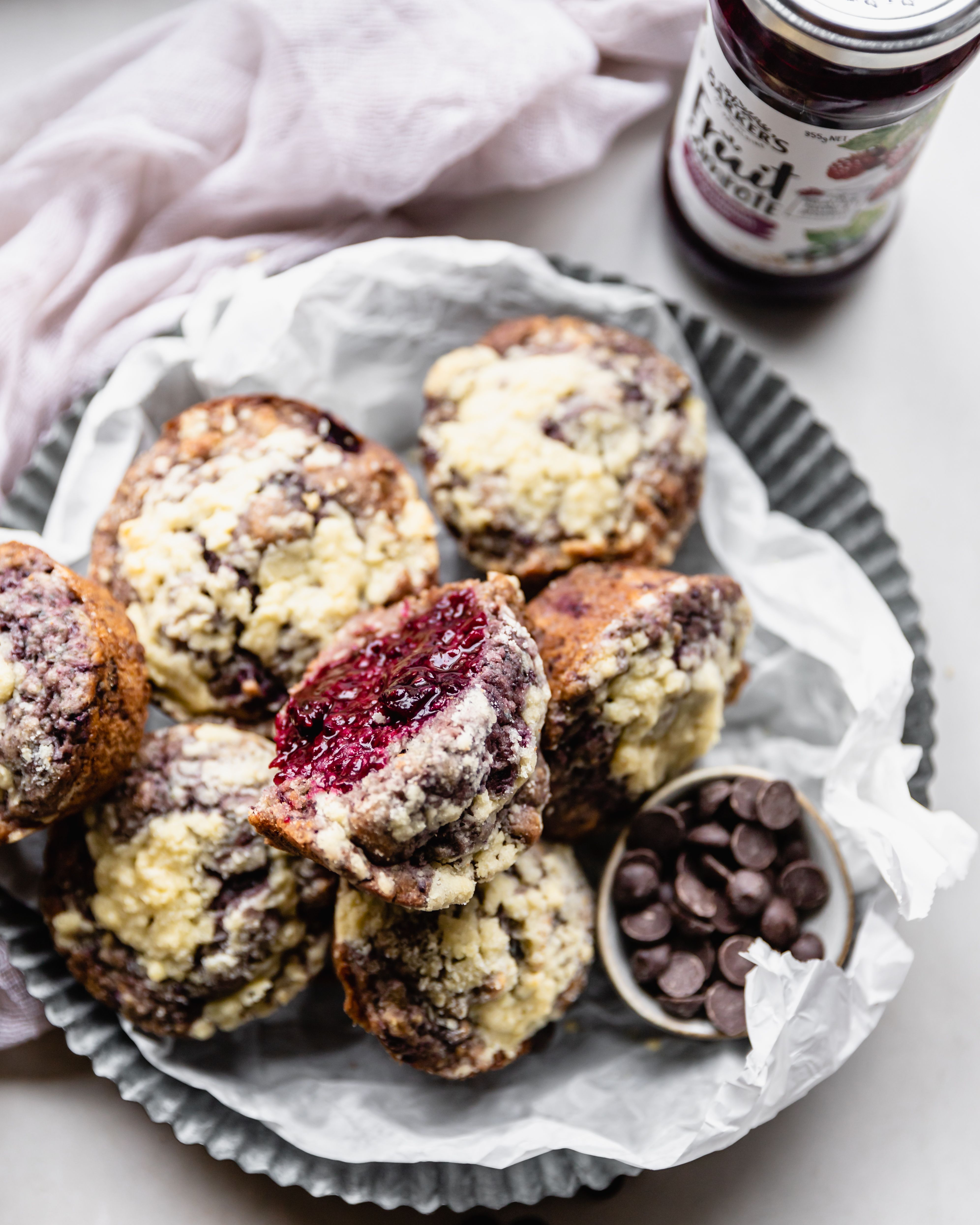 Recipes Deb’s Fruit Compote Muffins