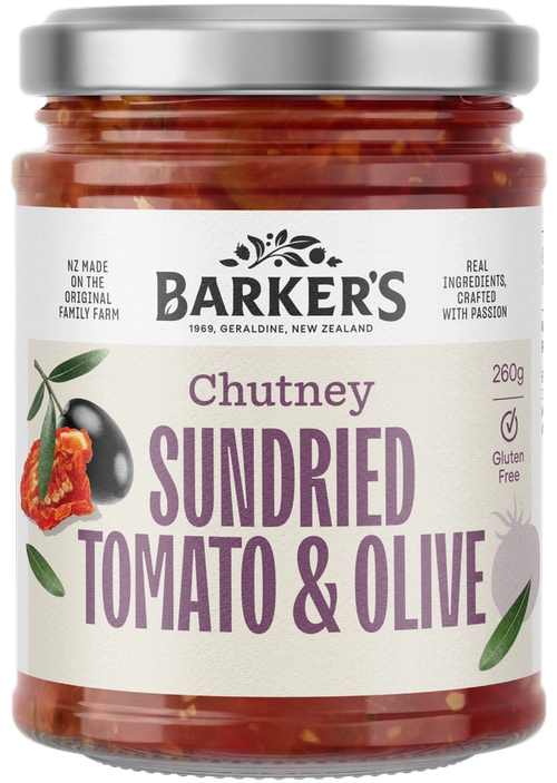 Sundried Tomato & Olive Chutney 260g