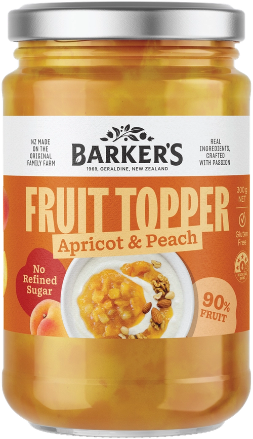 Apricot & Peach Fruit Topper 300g