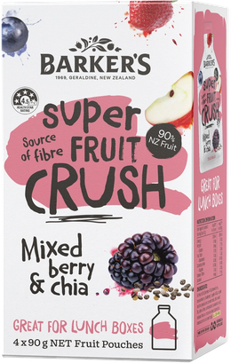Mixed Berry & Chia Super Fruit Crush Multipack