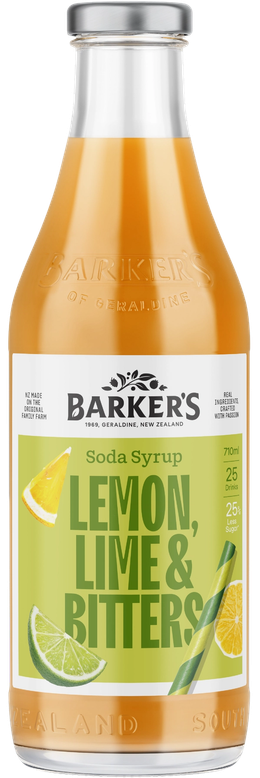 Lemon, Lime & Bitters Soda Syrup 710ml