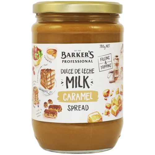 Barker's Professional Milk Caramel Dulce de Leche 780g