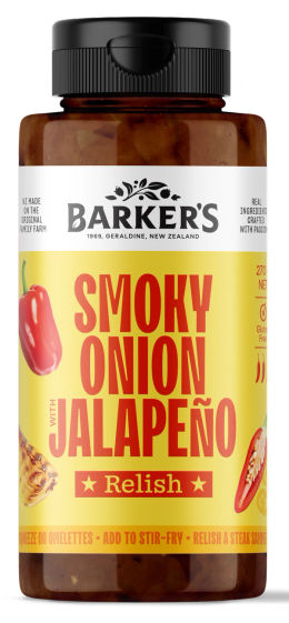 Smoky Onion with Jalapeño Squeezy Relish
