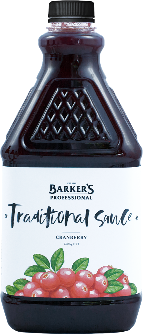 Barker's Professional Cranberry Traditional Sauce 2.35kg