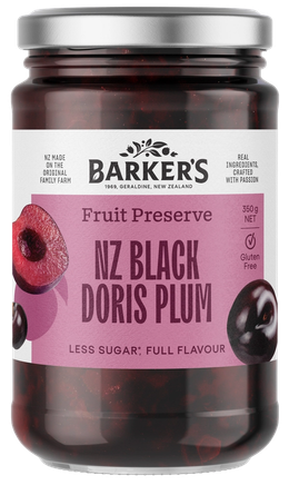NZ Black Doris Plum Fruit Preserve