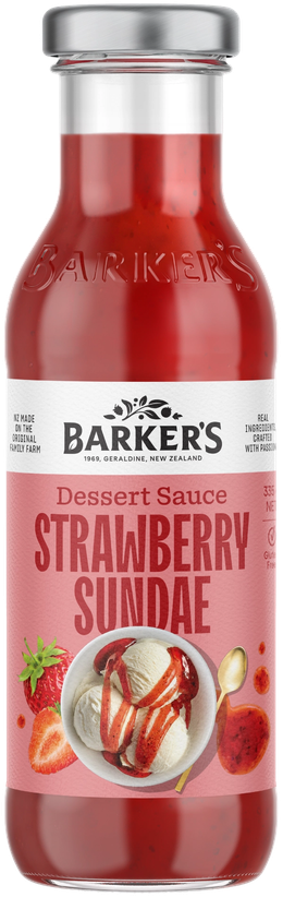 Strawberry Sundae Dessert Sauce 335g
