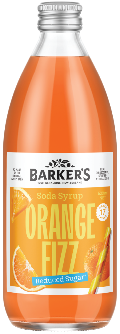 Orange Fizz Soda Syrup 500ml