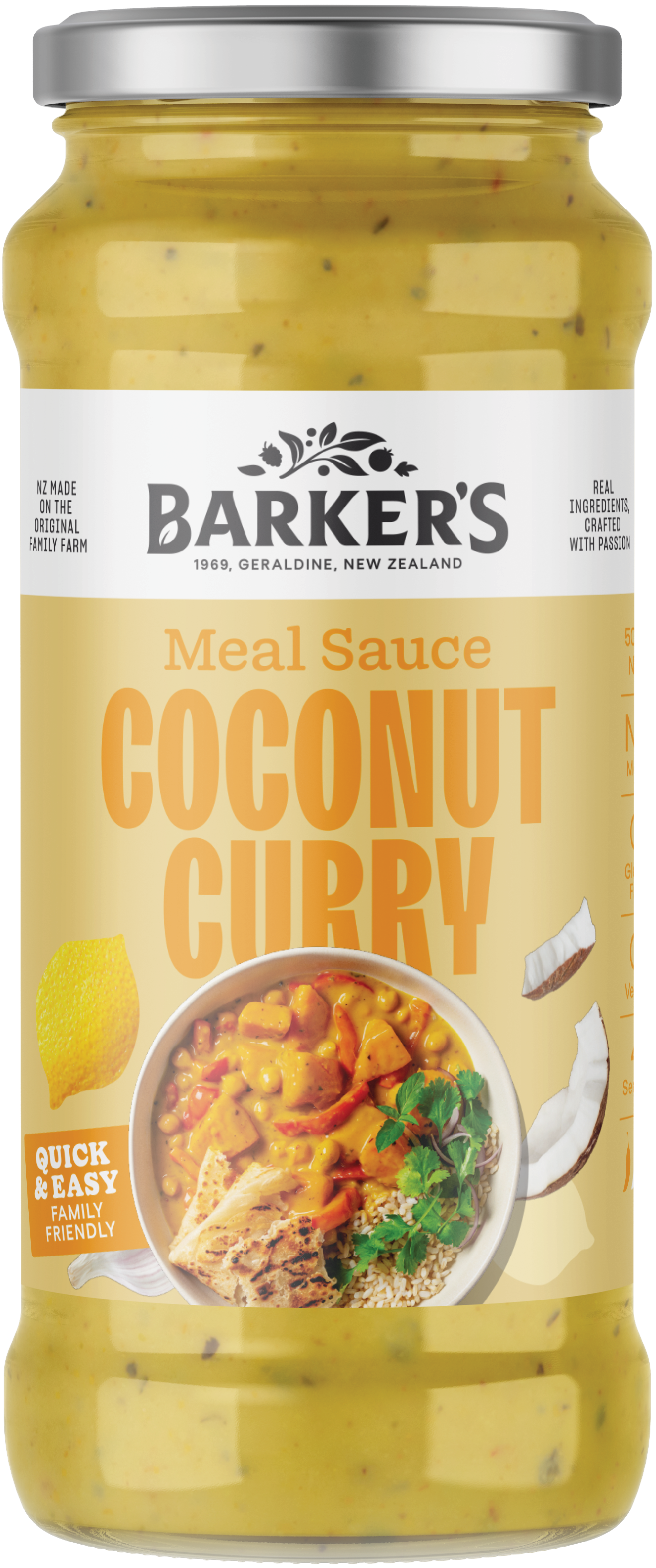Coconut Curry Meal Sauce 500g