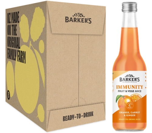 Orange, Carrot & Ginger Immunity Juice (8 pack)