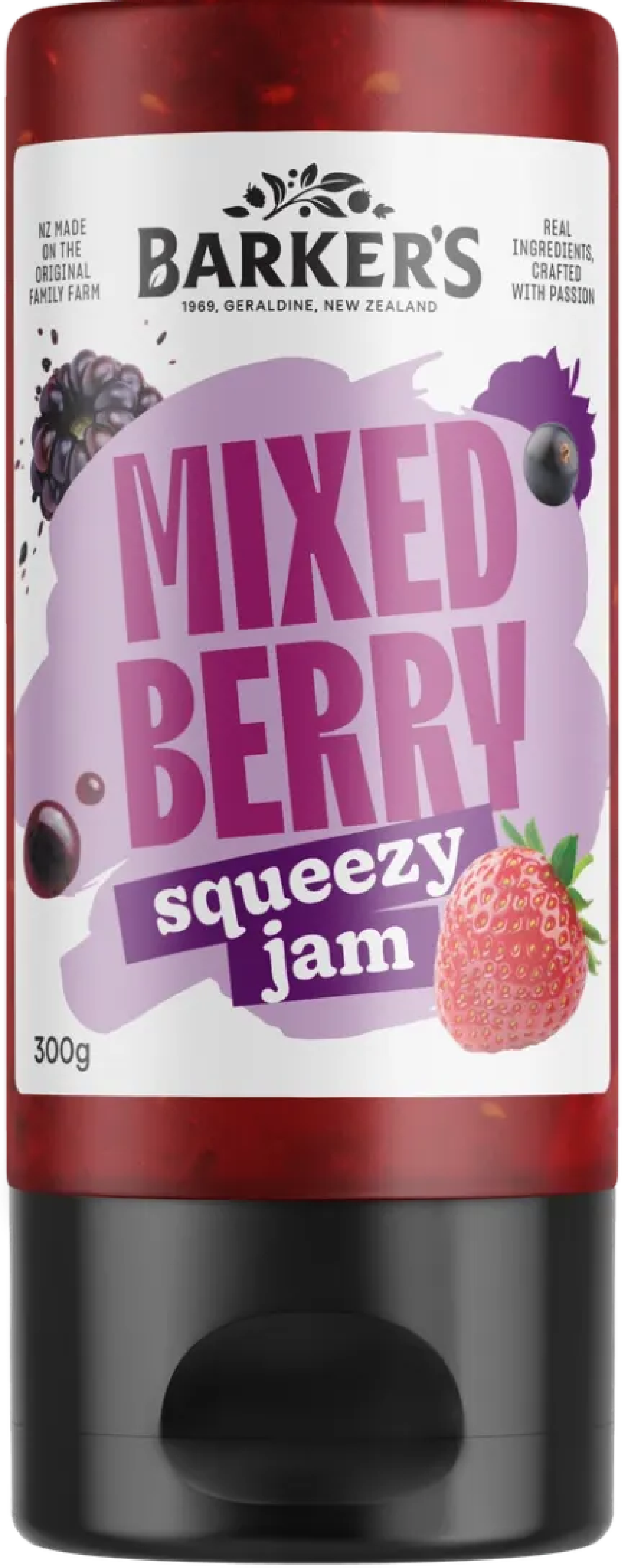 Mixed Berry Squeezy Jam
