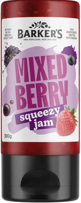 Mixed Berry Squeezy Jam