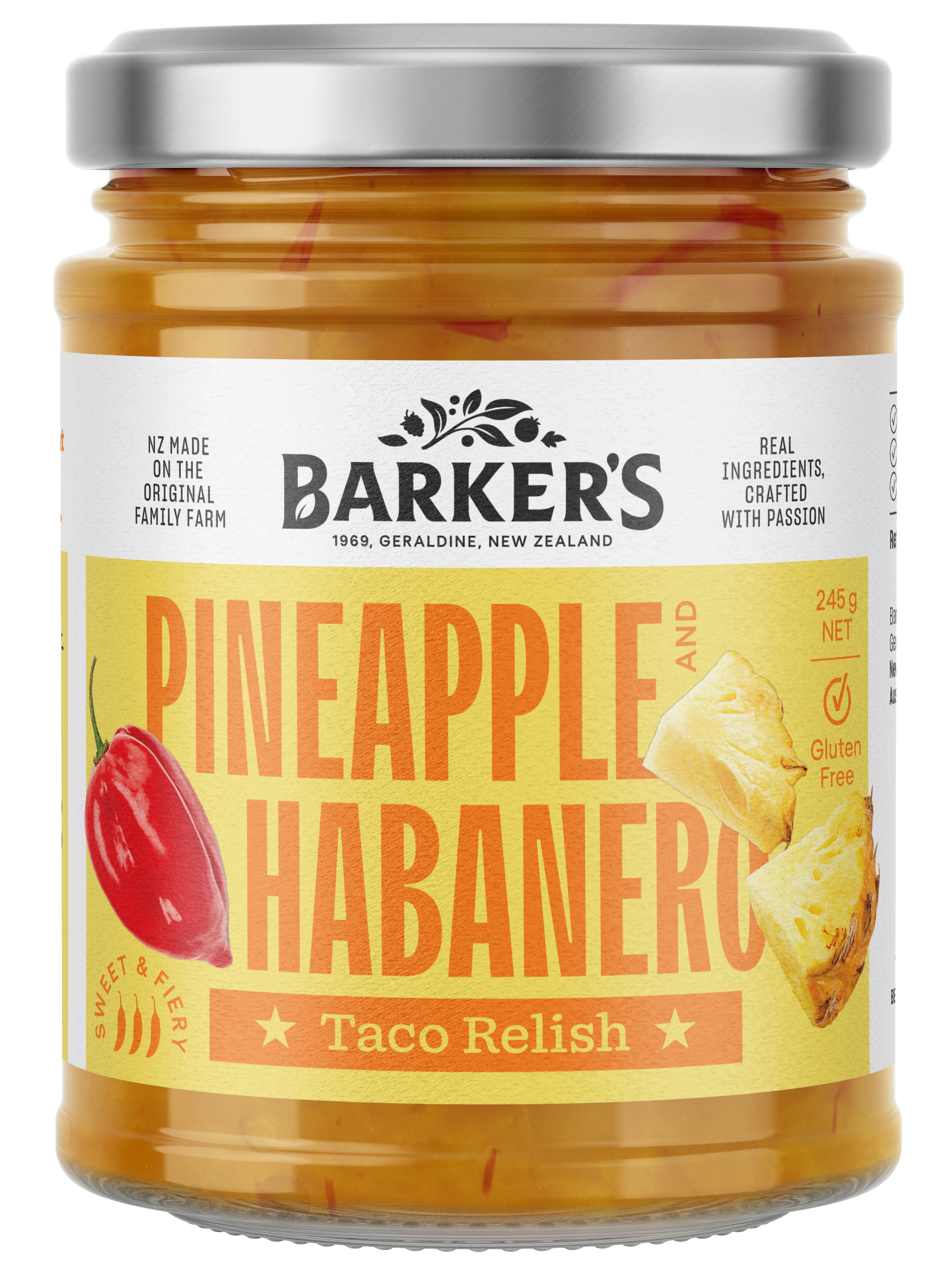 Pineapple & Habanero Taco Relish 245g