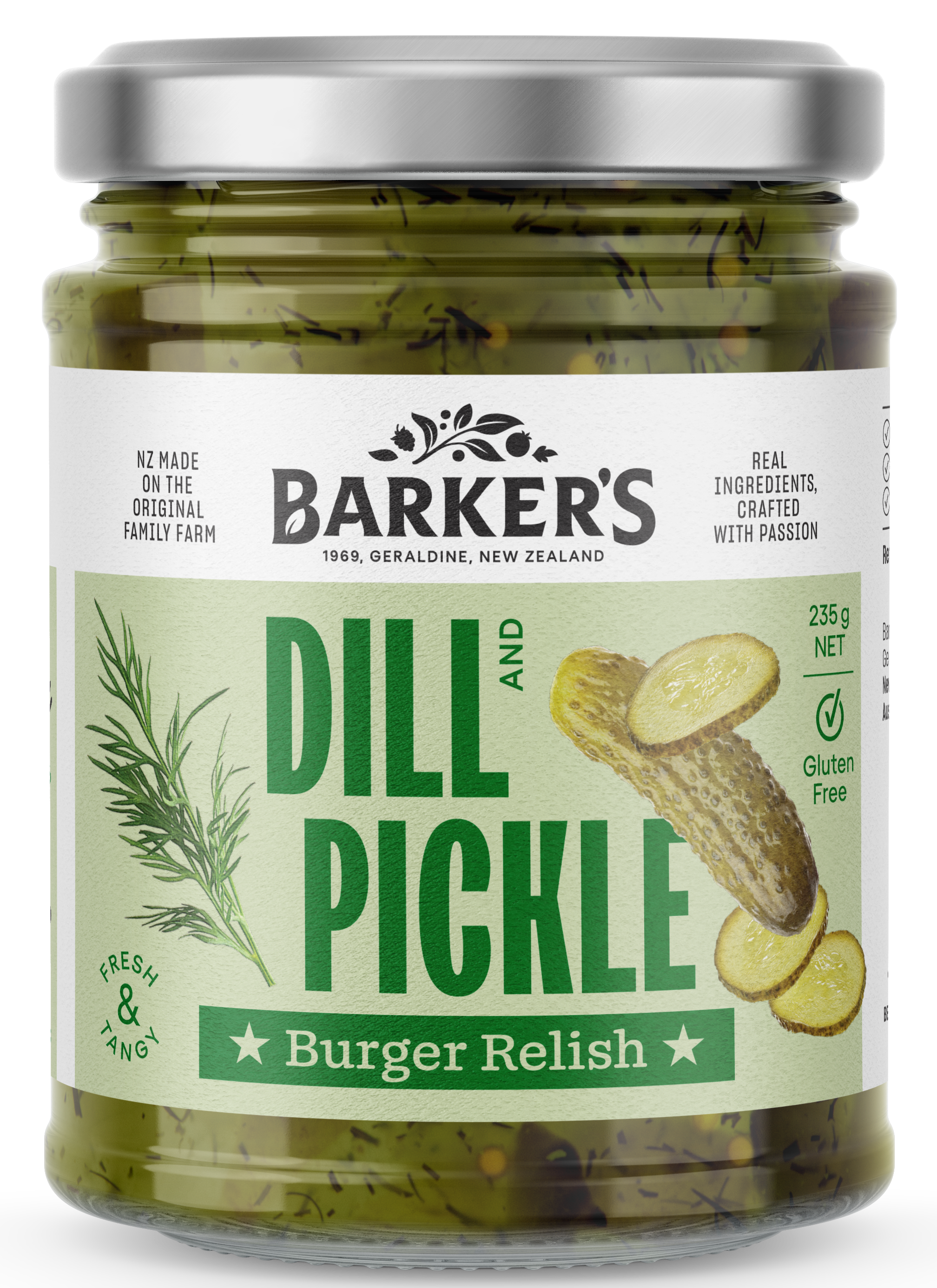 Dill & Pickle Burger Relish 235g