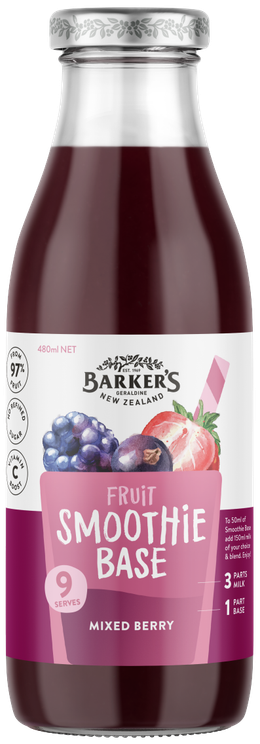 Mixed Berry Smoothie Base