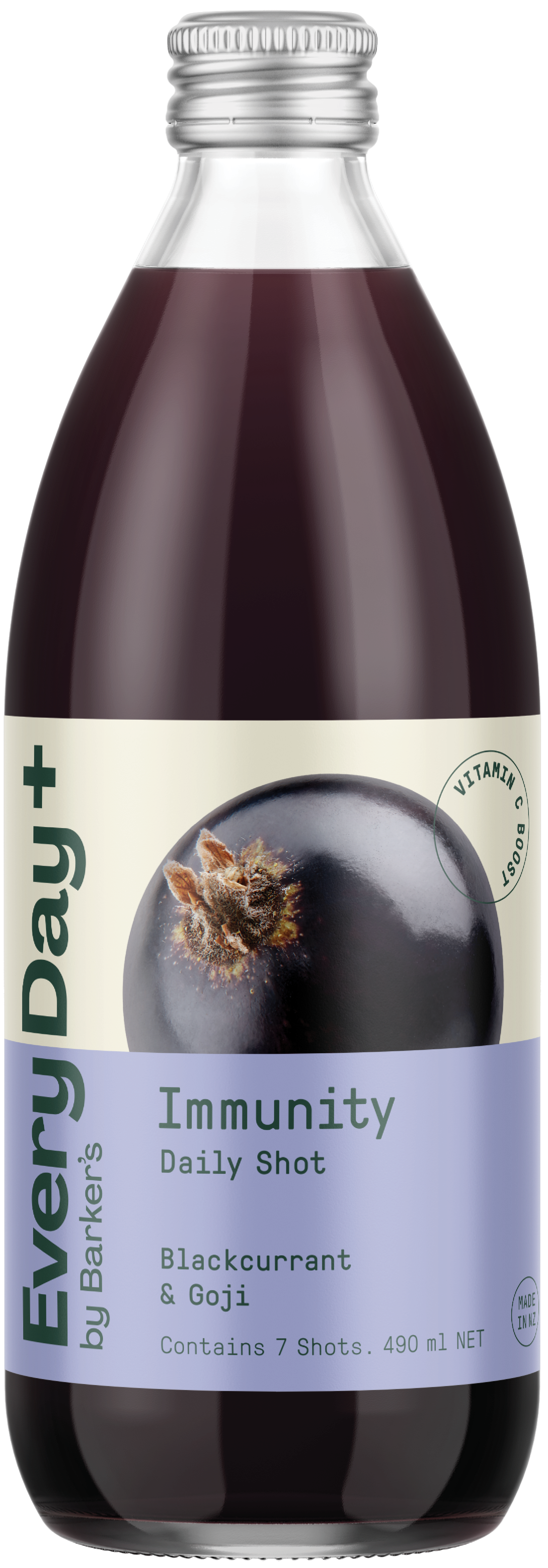 EveryDay+ Blackcurrant & Goji Immunity Daily Shot 490ml