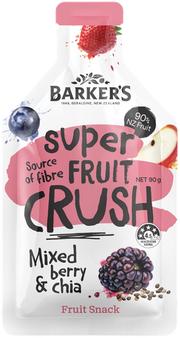 Mixed Berry & Chia Super Fruit Crush 90g